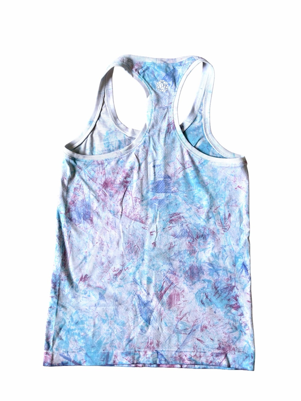 Lululemon Seawheeze Swiftly Women’s Tie-Dye Racerback Tank Top size 6 - Picture 2 of 4